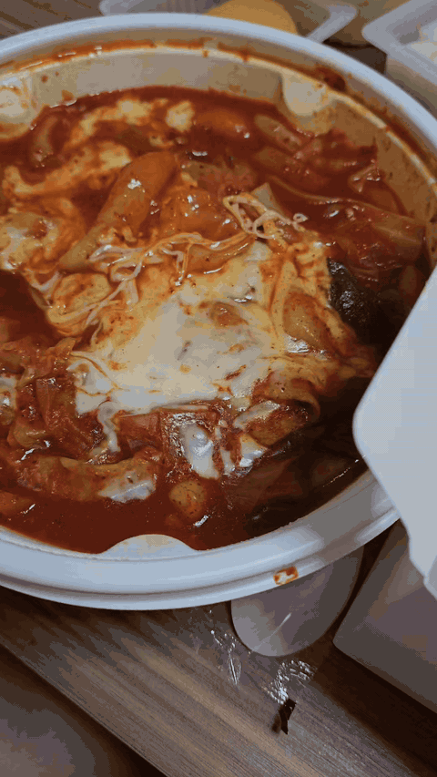 Currinkle drumette wrapped with tteokbokki cheese
