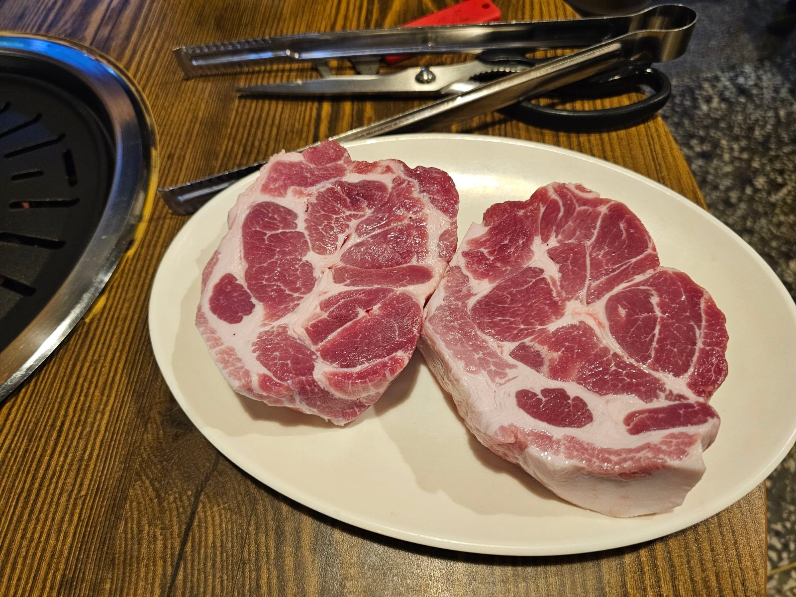Fresh geungogi with rich color
