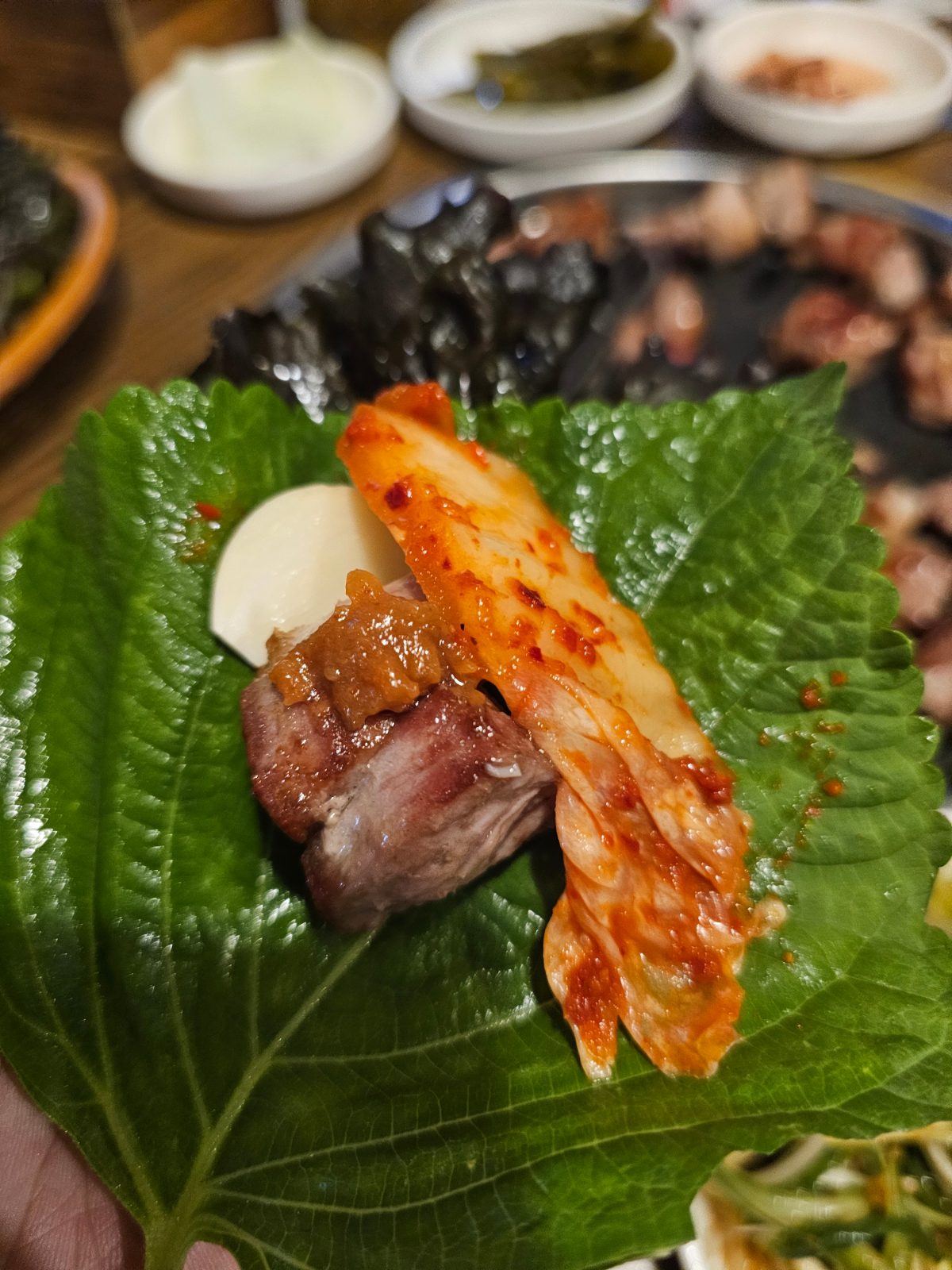 Geungogi course at the central Daegu restaurant